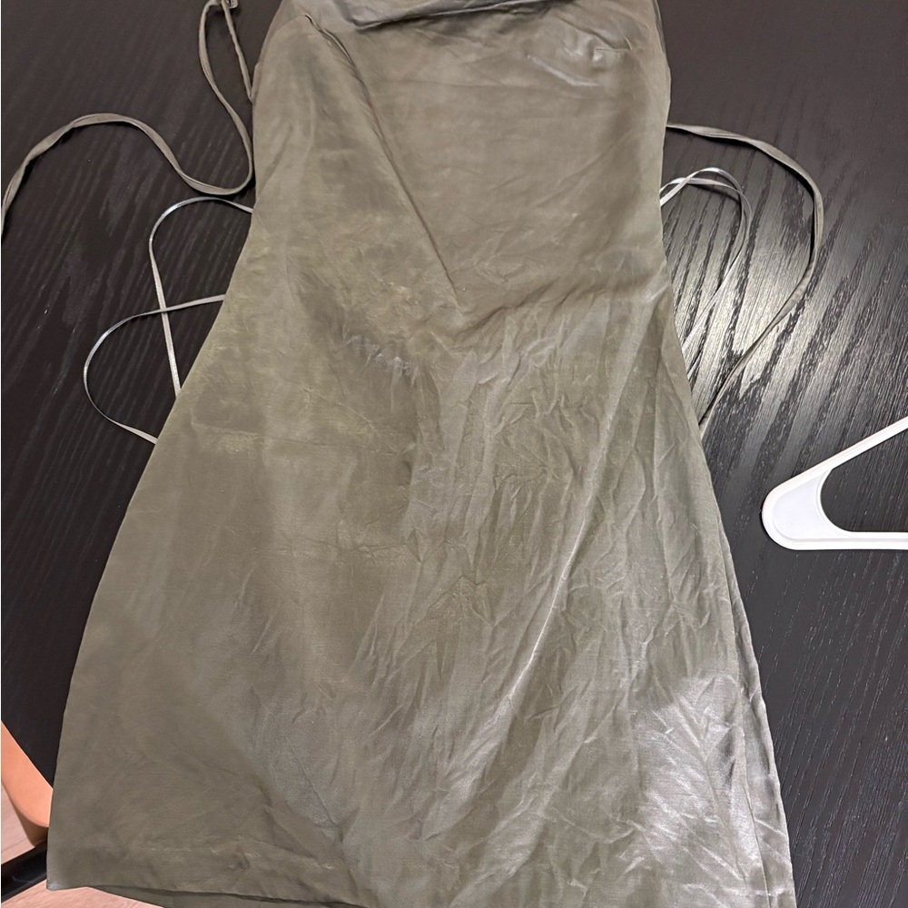 Zara Olive Mini Dress